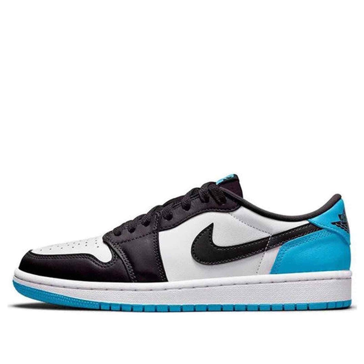 Sizes 8 - Jordan 1 Retro Low OG Black Dark Powder Blue