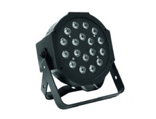 PAR RGB DISCOTECA 18 LED X 1 WATT DMX DJ FESTE LUCI MULTICOLORE WASH STROBO FARO