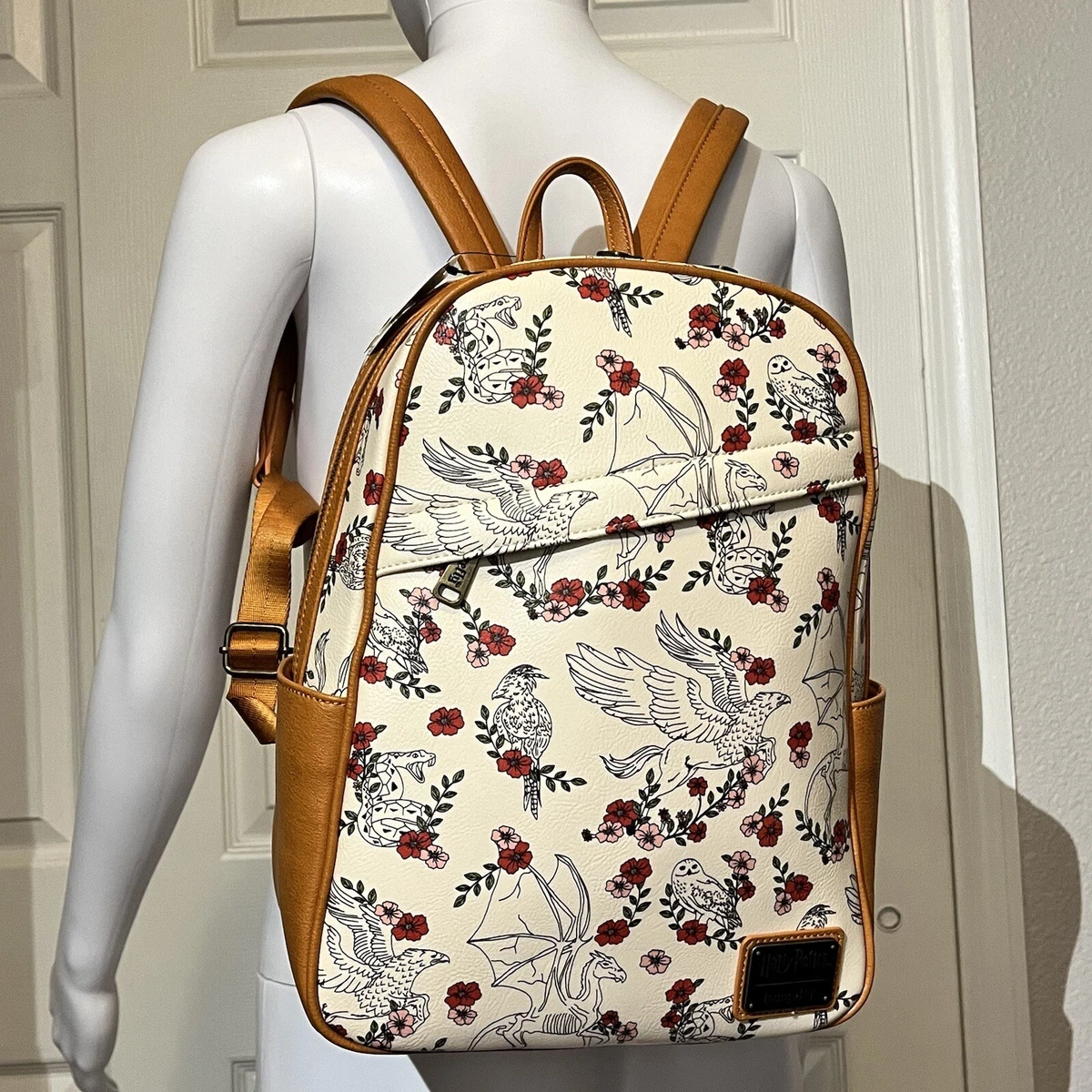 9063 Fierce-looking Owl Backpack Purse Rucksack Travel Shoulder Bag Casual Owl Backpack - Water-repellent Design by Darling main image 2
