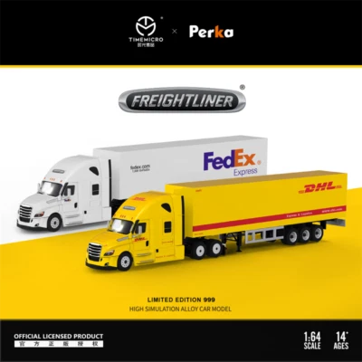 TimeMicro × Perka 1:64 Freiner container truck Diecast Model