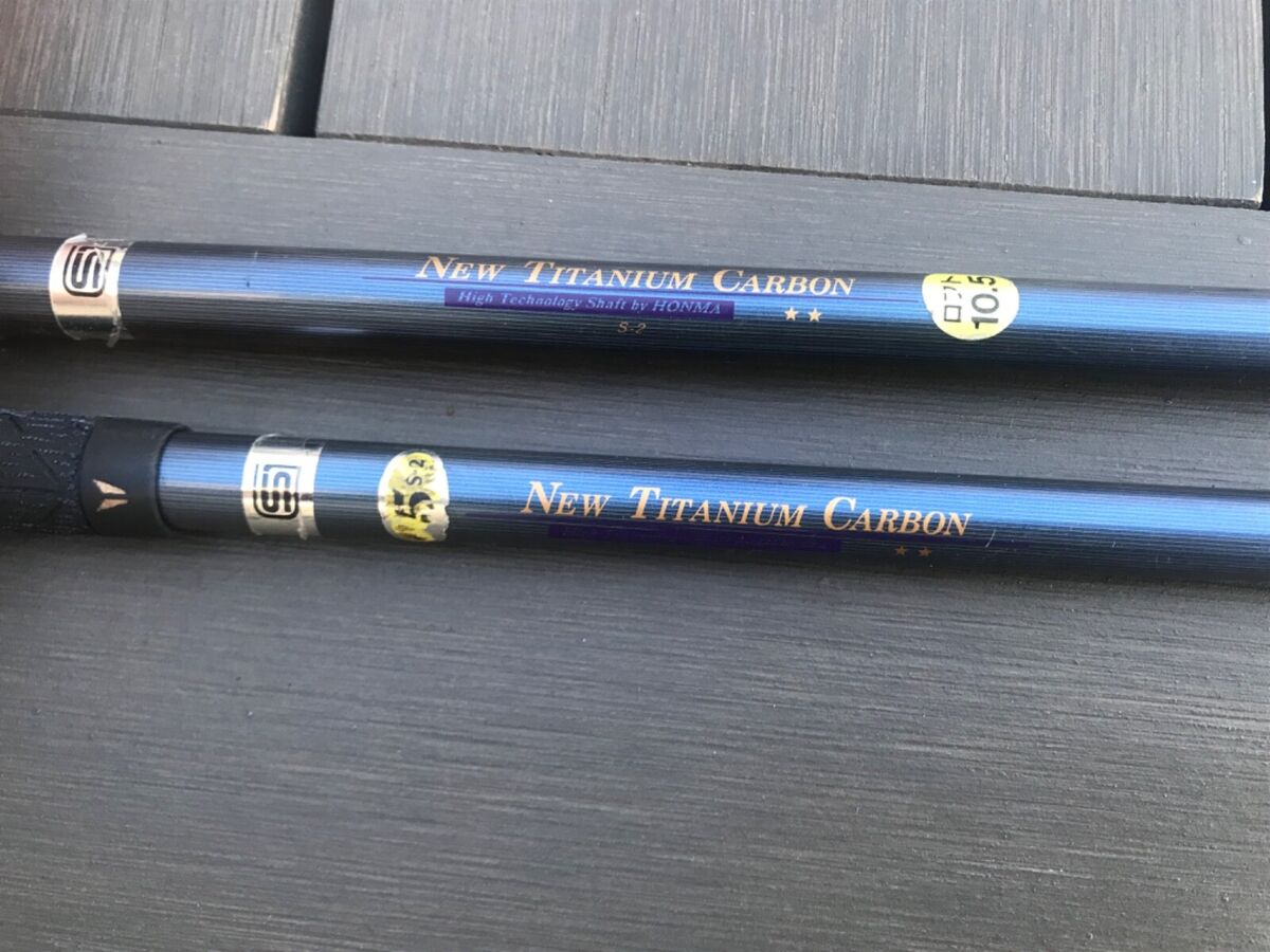 Hiro Honma LB-280T Driver & 5 Wood, Stiff 2 Star Shaft, Made Hiro Honma LB-280T Driver & 5 Wood, Stiff 2 Star Shaft, Made