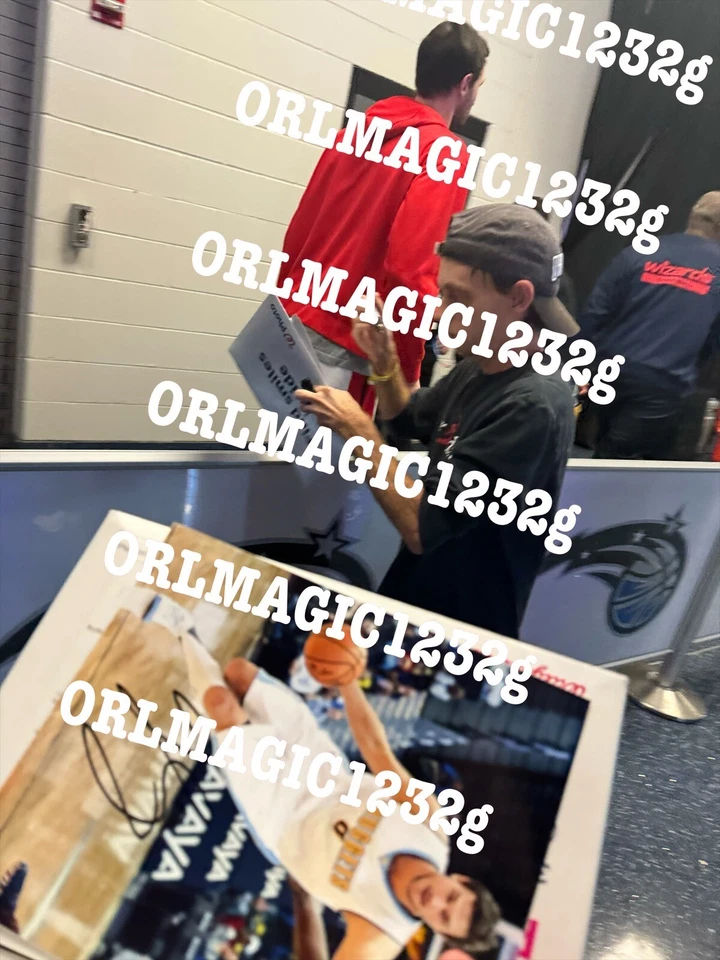 Danilo Gallinari Signed 8x10 Photo Denver Nuggets NBA Washington Wizards Proof - Image 3 of 4