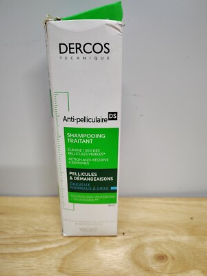 *Oily* Vichy Dercos Anti dandruff Shampoo -normal to oily hair  6.7oz/ 200ml