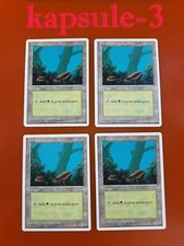 4x Forest (Version C) | 4th Edition | MTG Magic Cards