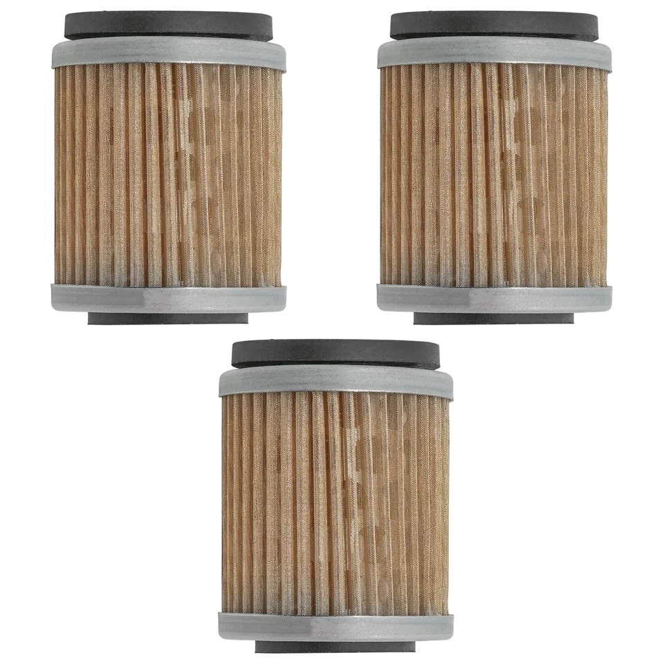 for Yamaha Bw200 Big Wheel 200 1985 1986 1987 1988 3-Pack Oil Filters - Image 4 of 4