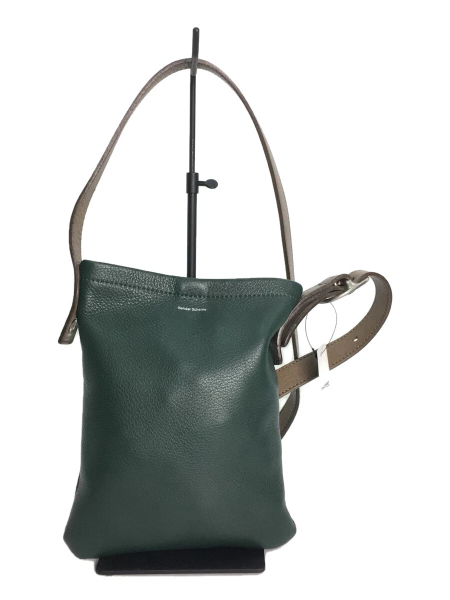Hender Scheme One Side Belt Bag Small/Shoulder Bag/Cowhide/Green/Is-Rb-Oss