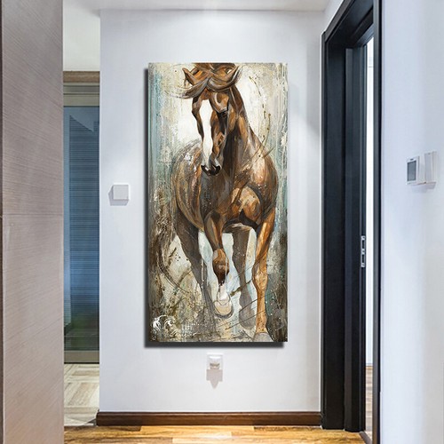 Cuadros de caballos vintage lienzo pinturas impresiones carteles animales arte de pared decoración - Imagen 5 de 9