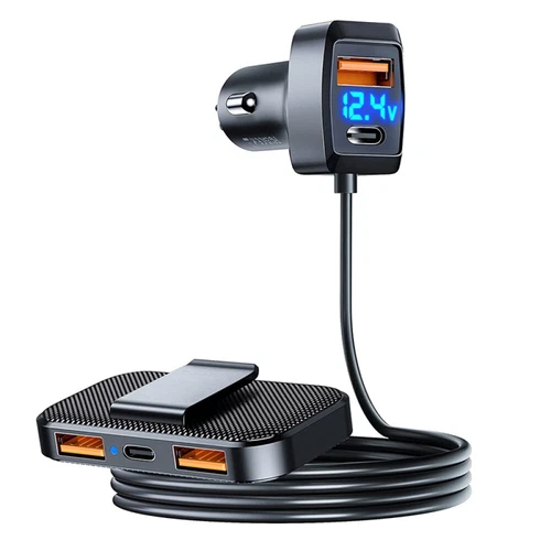 KFZ Verteiler Dose Zigarettenanzünder Mehrfachstecker USB-C Adapter PKW 12V 24V