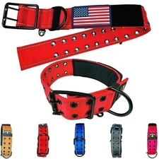 Dog Collars for Large Dogs - 2 inch Wide Dog Collar for Large Dogs Personaliz...