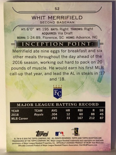 2019 Topps Inception Complete Your Set You Pick Base & Green Parallels (a122) - Picture 110 of 128