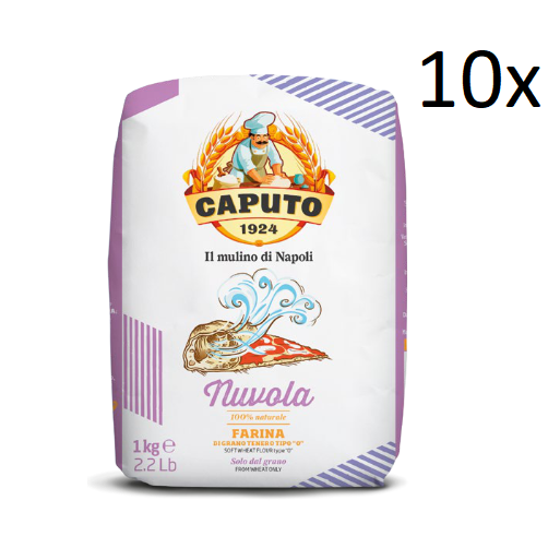 10X Farina Molino Caputo Nuvola Pizza Napoli Pizzamehl FüR Leichten Teig 1Kg-image