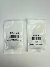Thorlabs SM1T1 SM1 (1.035"-40) Coupler, Internal Threads *LOT OF 2*