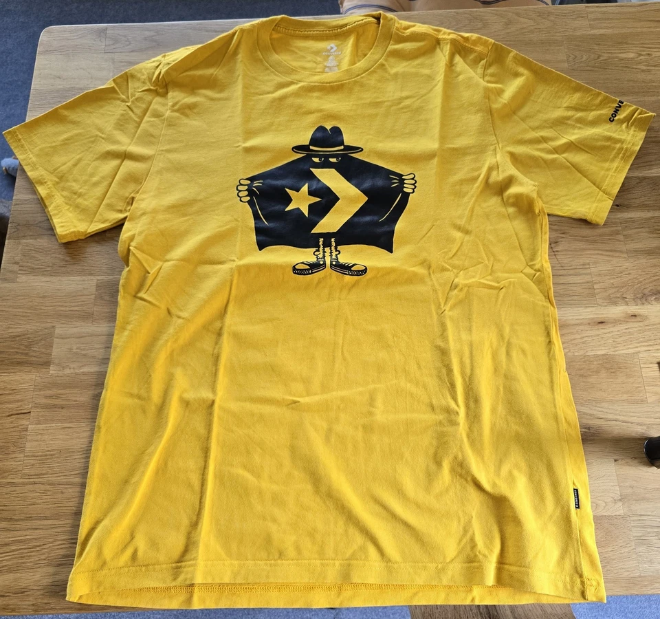 Converse T-shirt Logo Größe L Exzellenter Zustand - Bild 1 von 4