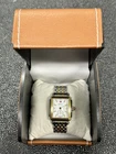 Michele Lady's Deco Mid Two-Tone 18K Gold-Plated Diamond Dial Watch  (PD1110765)