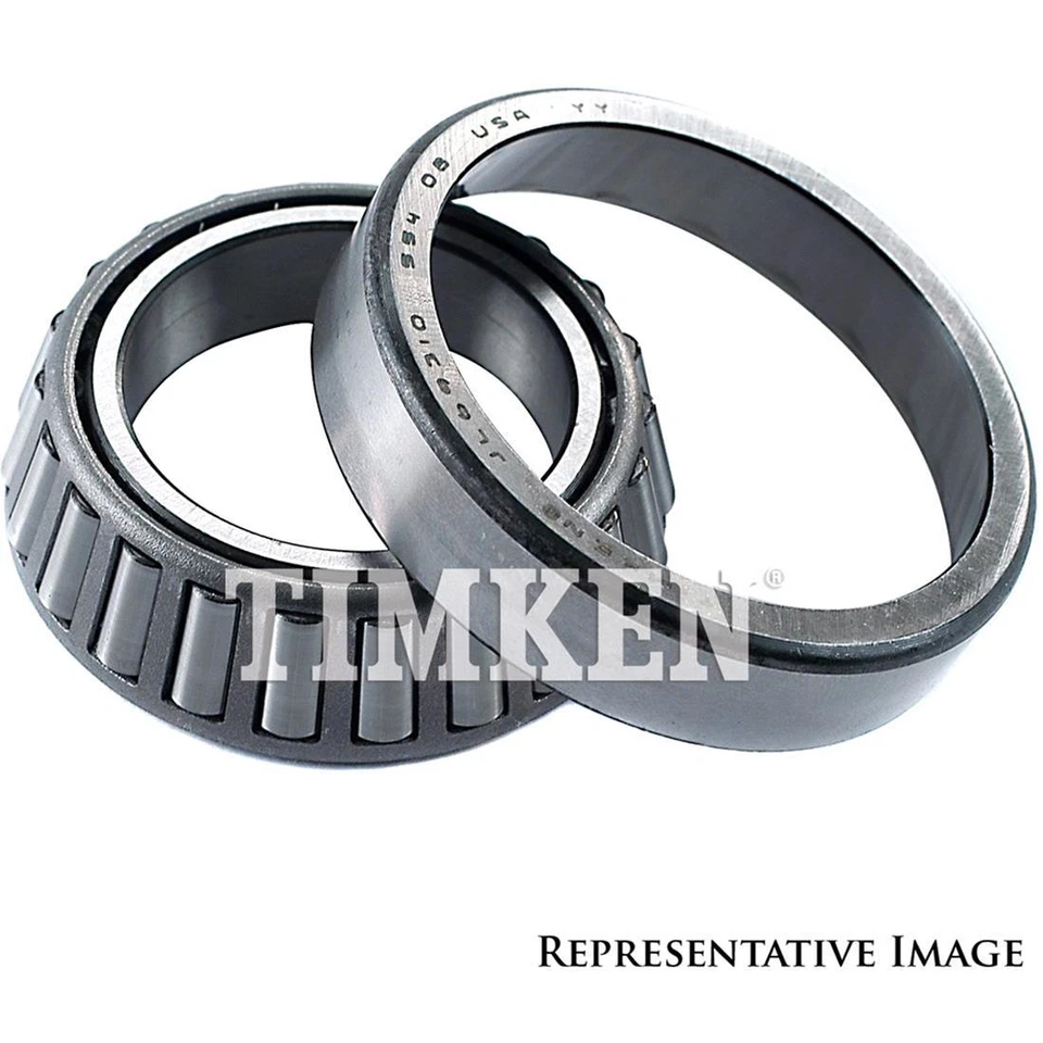 Juego de 4 cojinetes de rueda delantera y carreras para Toyota Tercel 1980 1981 1982 Timken Foto 2 de 4