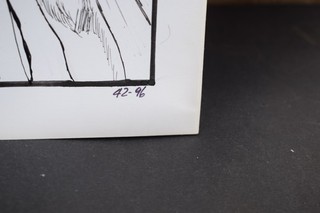 Manara!" Iolanda de Almaviva" No. 42 pg.96 original illustration 25x35cm approx.