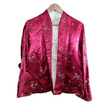 Women s kimono jacket reversible pockets NO TAGS See Pics for dimensions a648