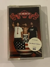 N.E.R.D. Nerd Fly or Die 2004 - Cassette Tape - Free Aus Post!
