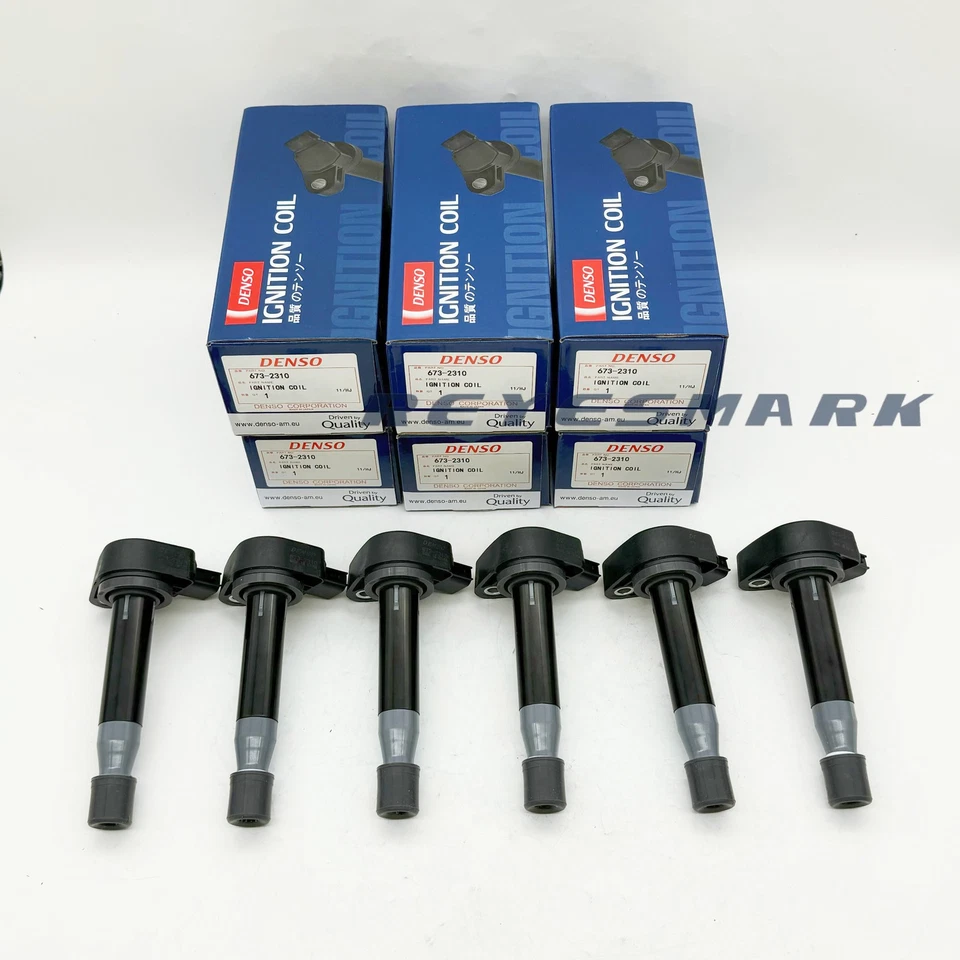 Denso Ignition Coils 673-2310 Acura CL TL RL Honda Accord Odyssey 30520-P8E-A01 Foto 2 de 4