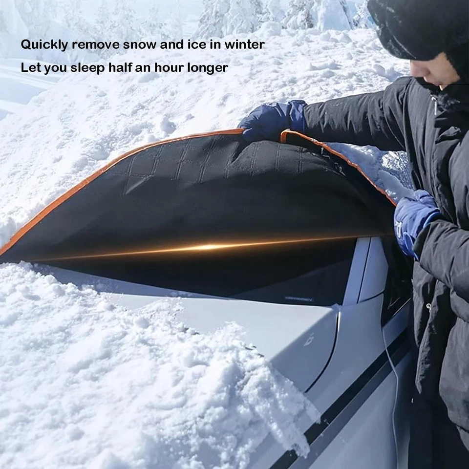 Cubierta de parabrisas de coche para Toyota RAV4 invierno nieve hielo lluvia protección contra escarcha parasol Foto 4 de 4