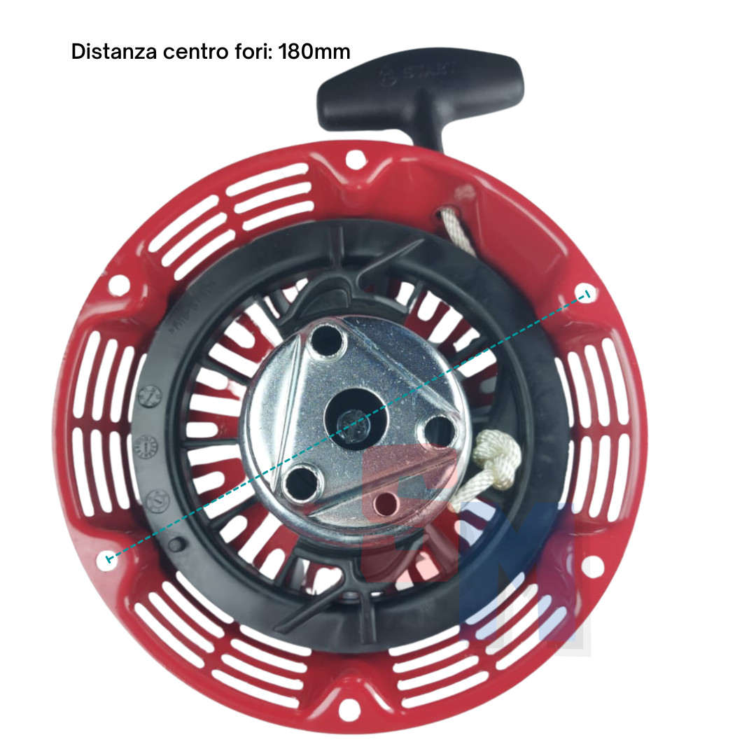 Avviatore Completo Honda GX 240 270 | Autoavvolgente con Tazza