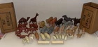 Vintage Lot of 37 Louis Marx Wild and Farm Animals Livestock Multiple Colors