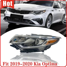For 2019 2020 Kia Optima Headlight Halogen W/LED DRL Driver Projector Headlamp