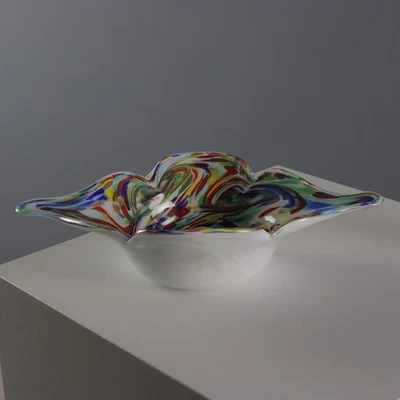 Centre de Table Vintage Verre de Murano Décorations Années 50 Original - Photo 1/4