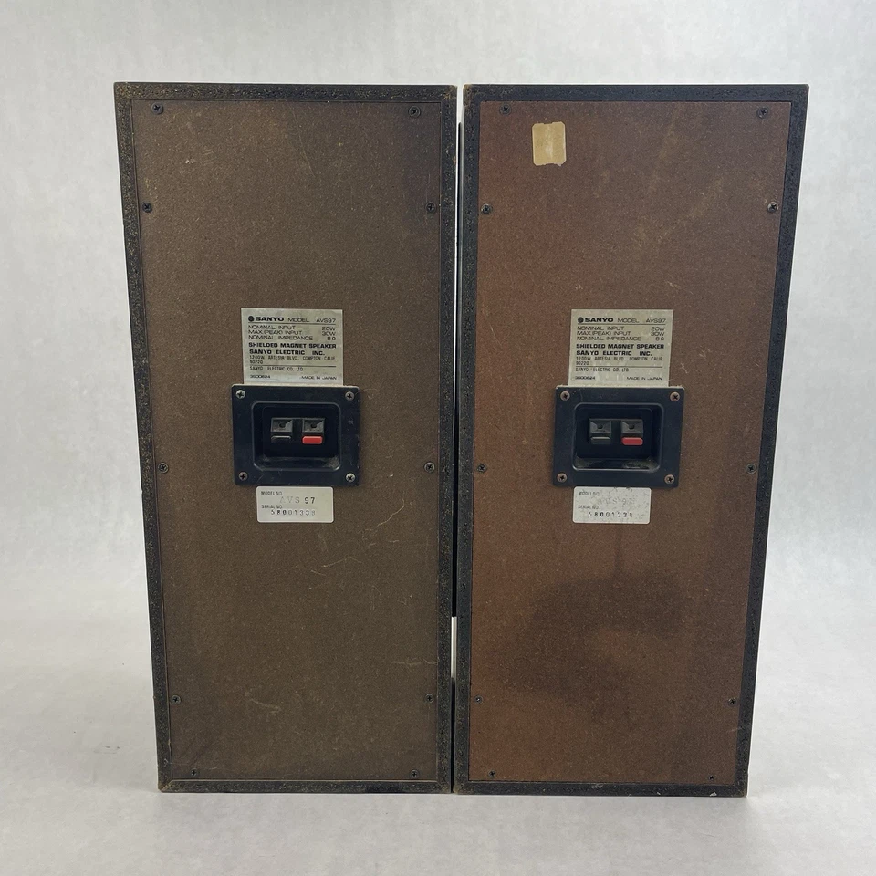 Altavoces de estantería Sanyo AVS97 probados Foto 3 de 4