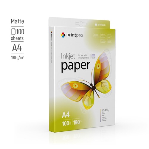 Fotopapier PrintPro von ColorWay matt 190g/m², A4 - Bild 2 von 3