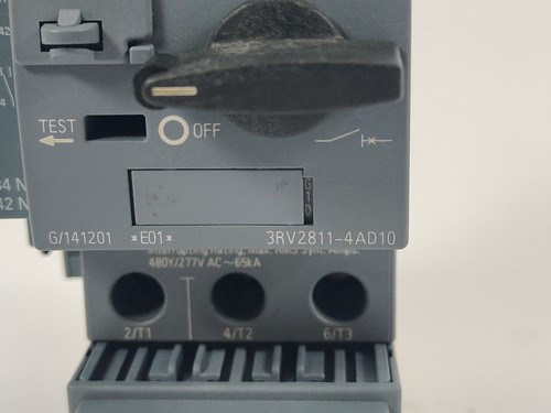 Siemens 3RV2811-4AD10 Circuit breaker with 3RV2901-1A - Bild 2 von 6