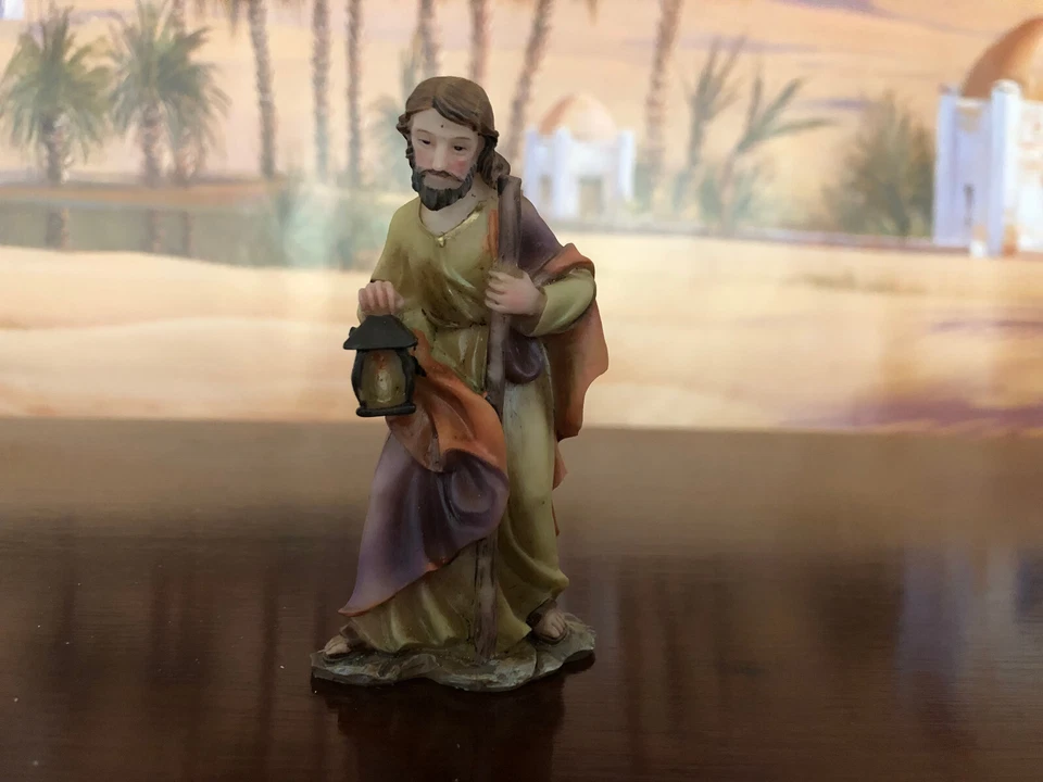 Krippenfiguren Dolomiti - Ersatz Figuren -, handbemalt 9cm,  je Figur/Tier 4,00€