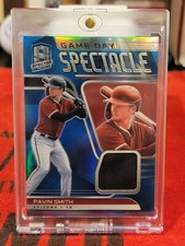 PAVIN SMITH~ 2021 PANINI SPECTRA BASEBALL GAME DAY SPECTACLE PRIZM JERSEY #/50