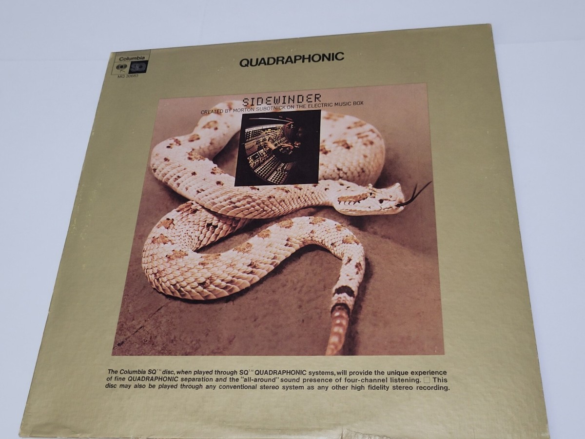 Morton Subotnick – Sidewinder 1972 Quadraphonic Vinyl LP