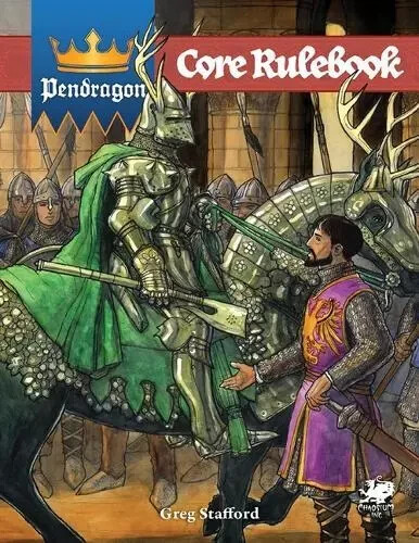 Pendragon Roleplaying Game Core Rulebook - RPG from Chaosium  - New  & Sealed