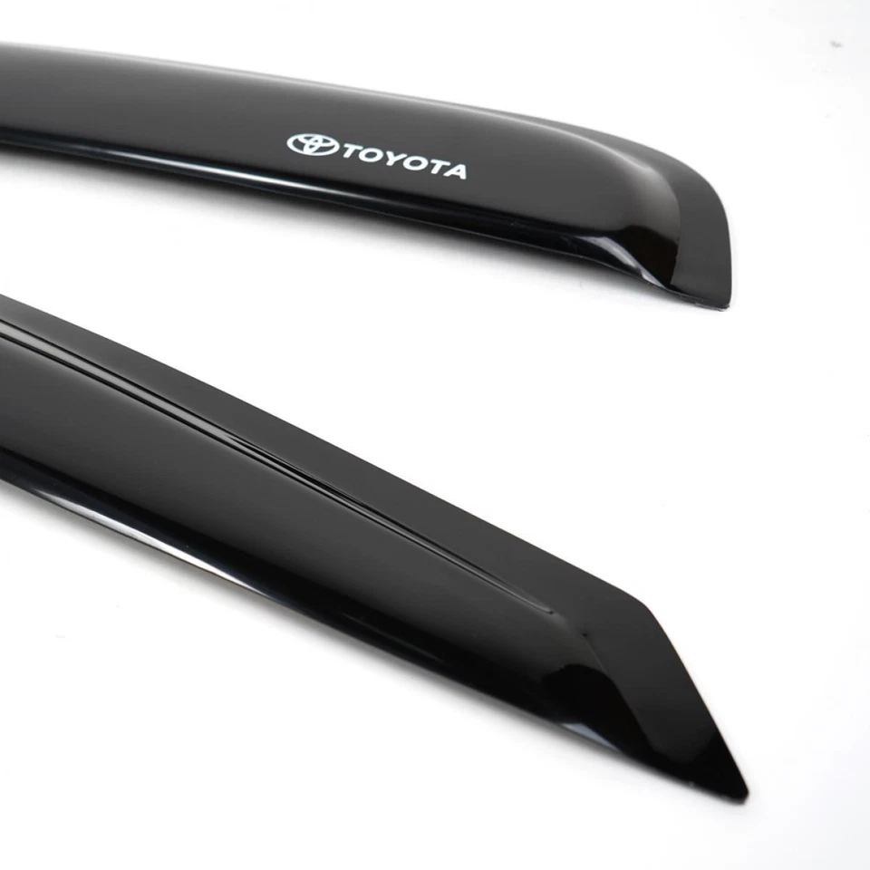 Parasol para lluvia Fit Toyota negro brillante Fit Hiace Van H100 1989-2004 Foto 4 de 4