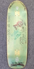 Dogtown & Z-Boys signed Vintage Skateboard Deck Muir Cullen Flores Barris ~ BAS
