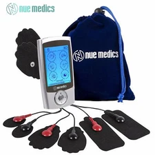 TENS EMS Unit Pro Rechargeable Battery Muscle Stimulator 24 Modes Portable Mini