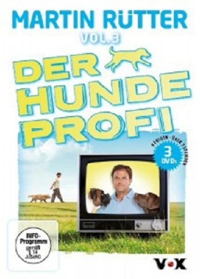 MARTIN RÜTTER - DER HUNDEPROFI-VOL.3 (3 DVD) NEU