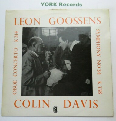 ST 59 - MOZART - Oboe Concerto / Symphony No 34 GOOSSENS / DAVIS - Ex LP Record