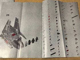 Lego Star Wars 8096 Emperor Palpatine's Shuttle - Manual Instructions 1 & 2 Only