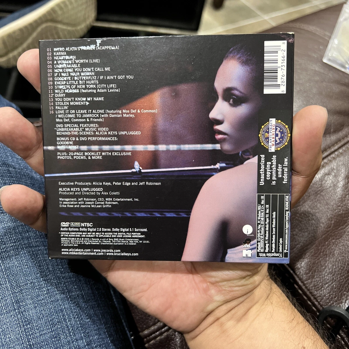 Alicia Keys : Unplugged Urban 1 Disc CD