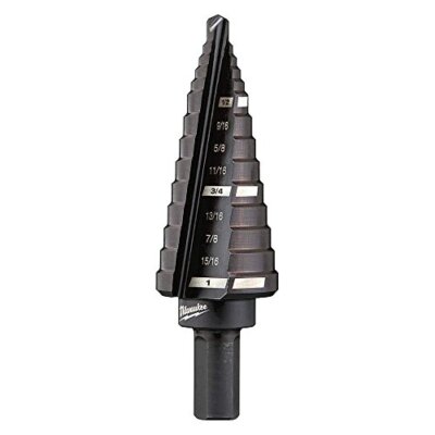 Milwaukee 48-89-9208 Step Bit #8 1/2'' - 1'', 9 Hole Sizes