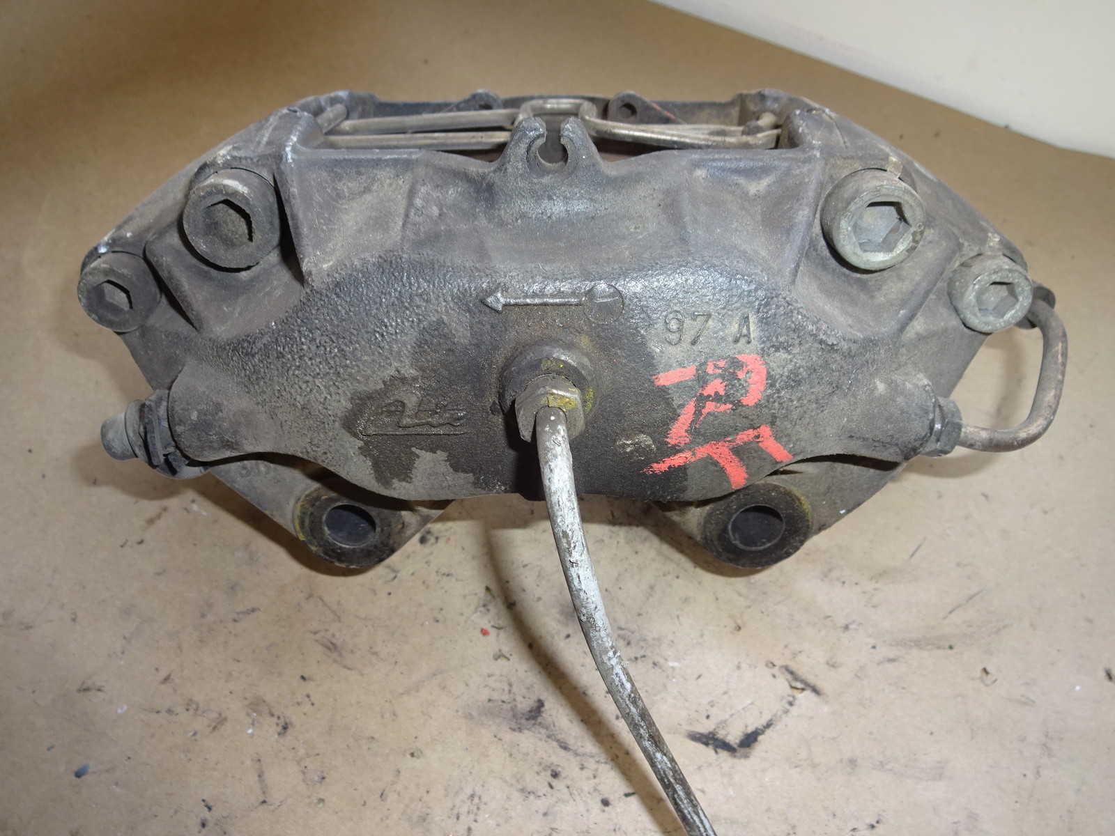 Ferrari 456 M GTA - RH Right Rear Brake Caliper - Brembo partA # 178904