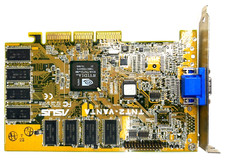 ASUS NVIDIA RIVA TNT2 VANTA 64 AGP VIDEO GRAPHICS CARD GPU VGA