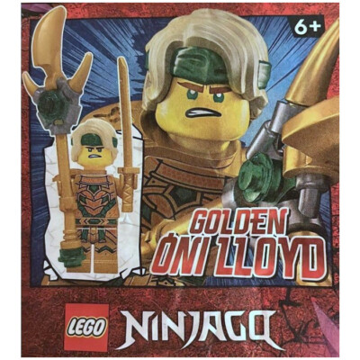 LEGO Ninjago Golden Oni Lloyd Paper Bag 892297 (SEALED) | eBay
