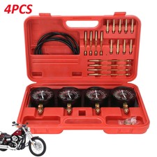 Motorcycle Vacuum Carburetor Synchronizer Carb Sync Gauge Tool Tuner Balancer