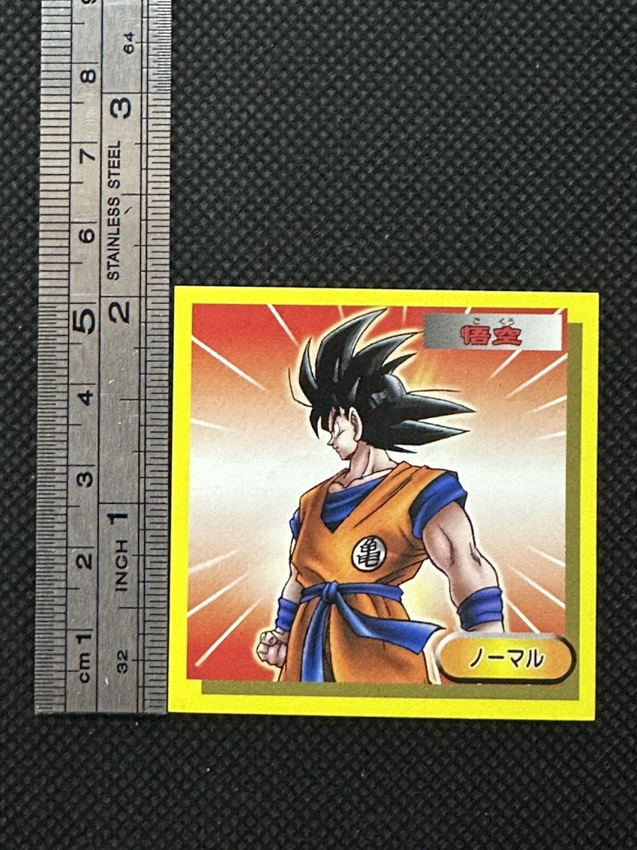 Goku No. 27 Dragon Ball Z Japanese Sticker Top Japan F/S | eBay