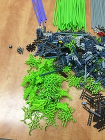 Knex Screamin Serpent Roller Coaster K'nex Replacement Parts incomplete 6lbs Lot