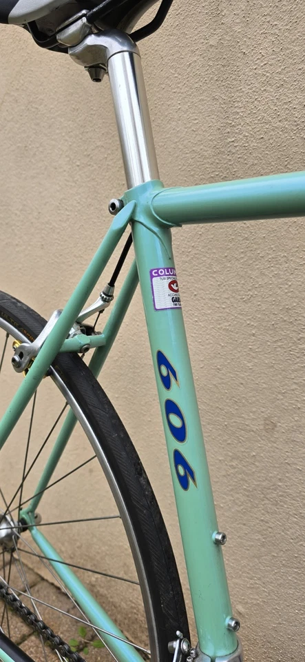 Rennrad Bianchi Vento 606 Campagnolo Columbus Gara Vintage Bike Restauriert Top - Bild 4 von 4